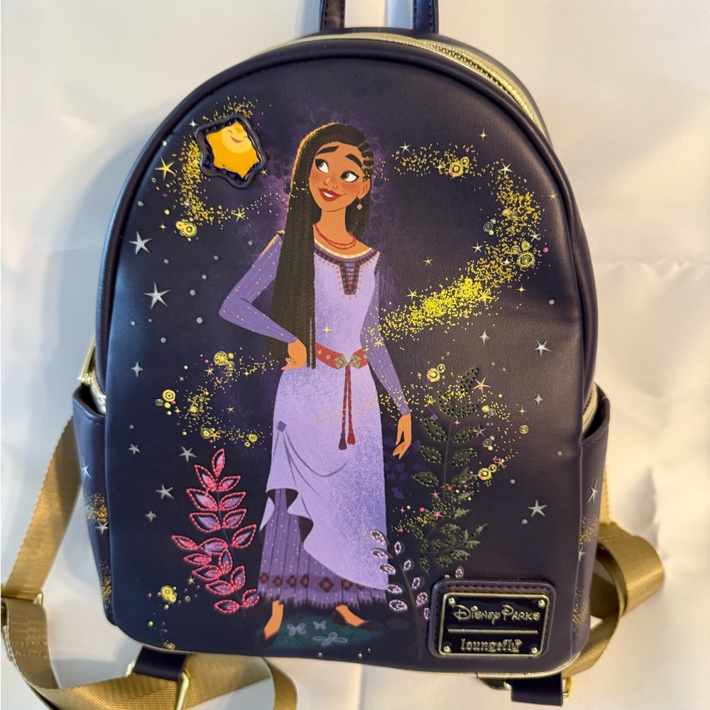Loungefly Wish Backpack with Wish Headband set - Picture 4 of 10